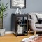 Costway Rolling Computer Desk Folding Writing Office Desk Storage Shelves Black
